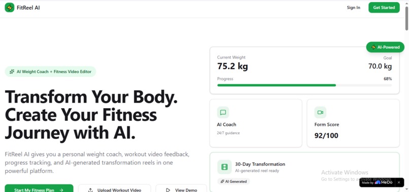 FitReel AI – screenshot 8