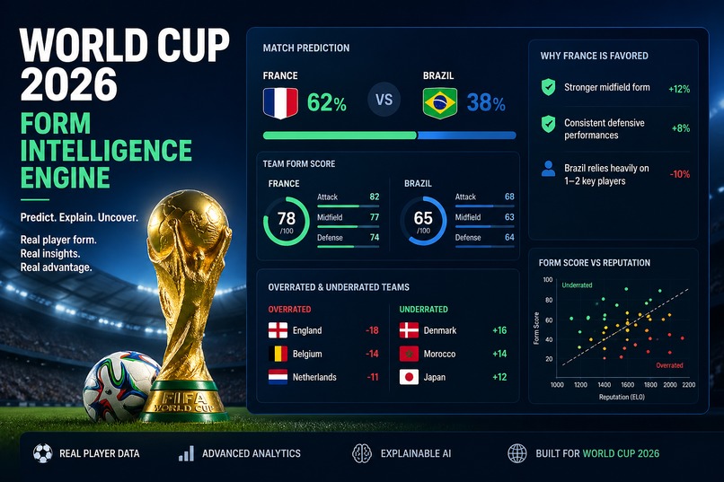 World Cup 2026 Form Intelligence Engine – screenshot 1