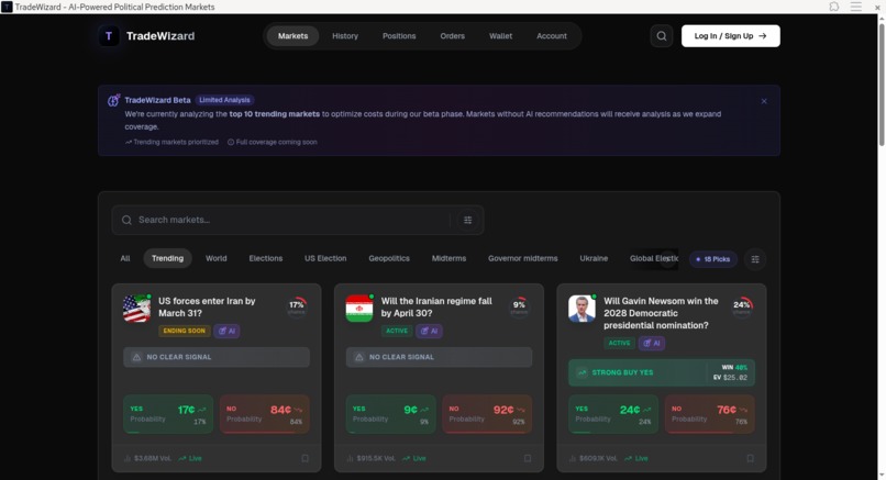 TradeWizard – screenshot 4