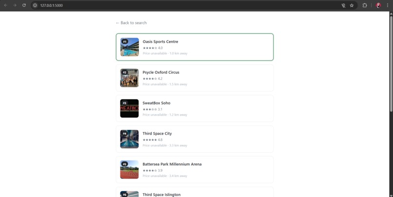 GymMatch – screenshot 4