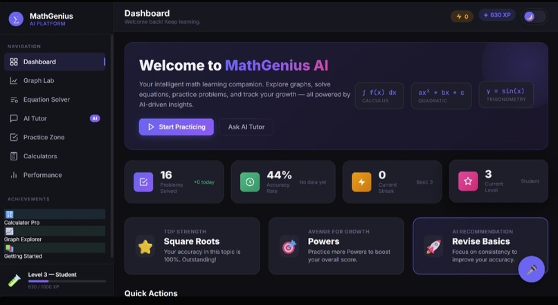 MathMind AI – screenshot 1