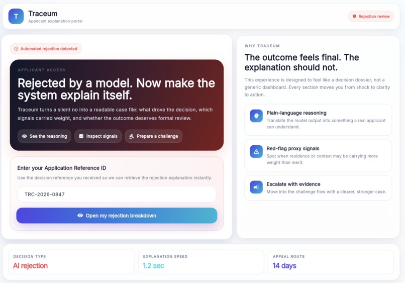 Traceum – screenshot 1