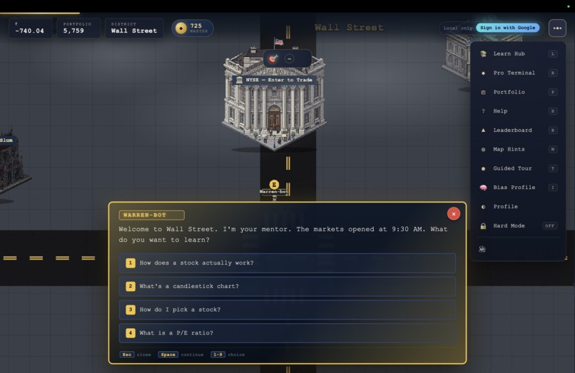 FinSim – screenshot 6