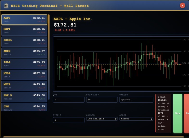 FinSim – screenshot 5