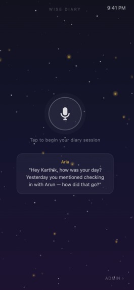 Wise Diary – screenshot 1