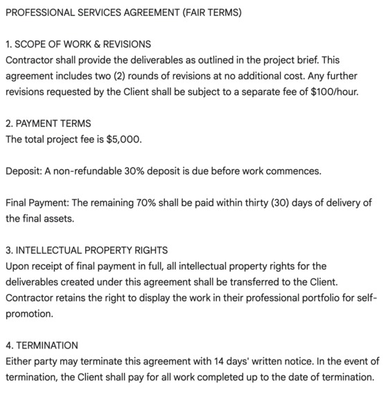 Freelance Guardian | AI Contract Risk Scanner – screenshot 10