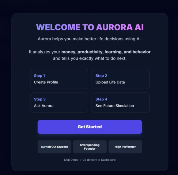 AURORA AI – screenshot 1