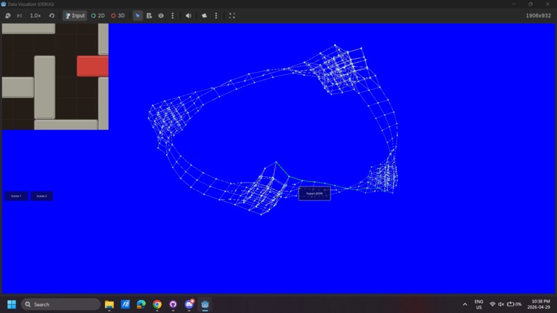Graph Visualizer BFS in Godot – screenshot 3