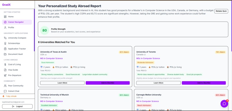 GradX – screenshot 4