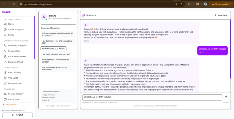 GradX – screenshot 6