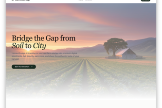 HarvestBridge: Empowering Farmers via Narrative E-Commerce