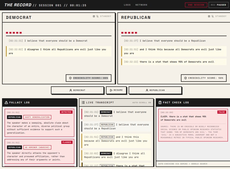 The Record – screenshot 2