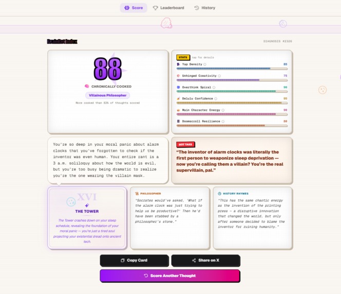 BrainRot Index – screenshot 4