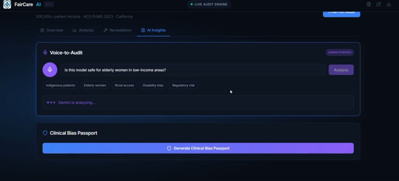 FairCare – screenshot 1