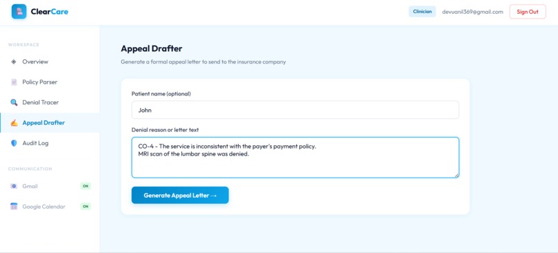 ClearCare — Healthcare Decision Intelligence – screenshot 7
