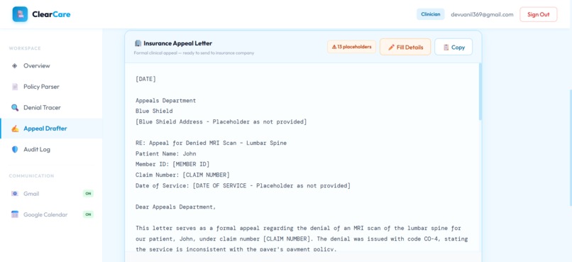 ClearCare — Healthcare Decision Intelligence – screenshot 8