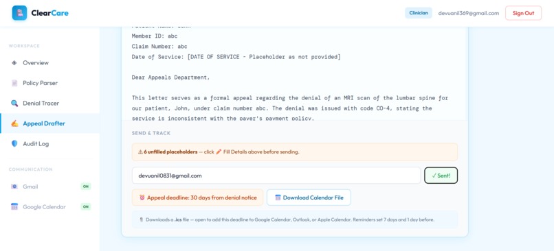 ClearCare — Healthcare Decision Intelligence – screenshot 10