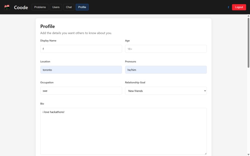 Coode – screenshot 2