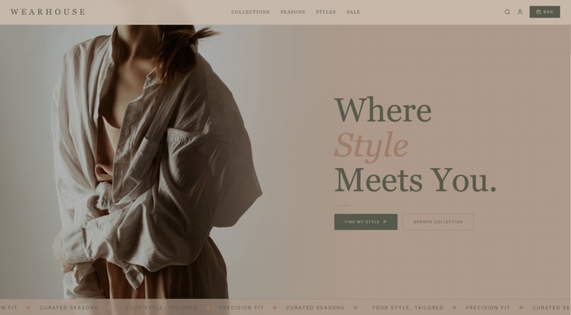 WearHouse – screenshot 1