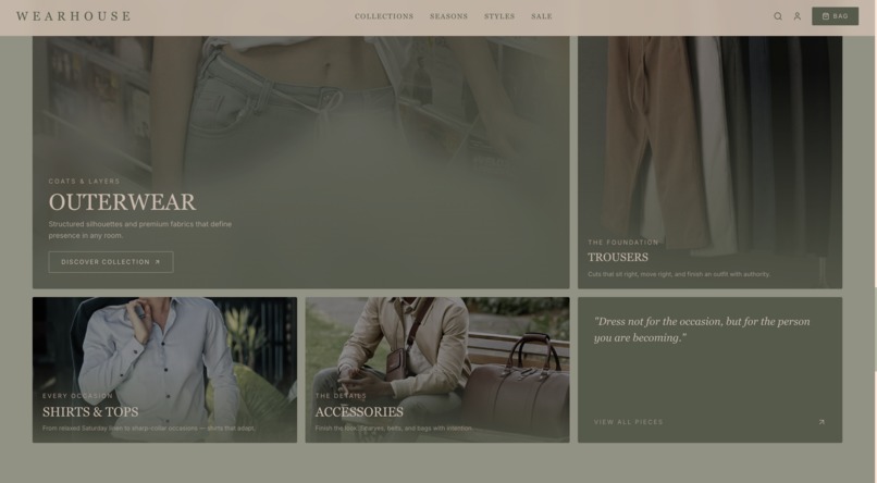 WearHouse – screenshot 3