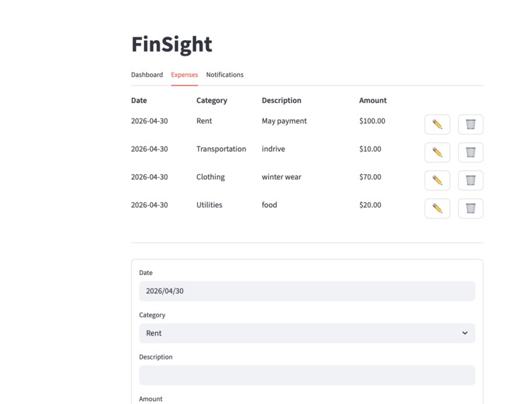 Finsight – screenshot 2