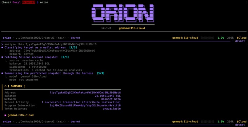 Orion-AI  – screenshot 1