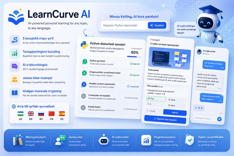 LearnCurve AI – screenshot 1