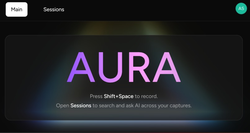 AURA – screenshot 1