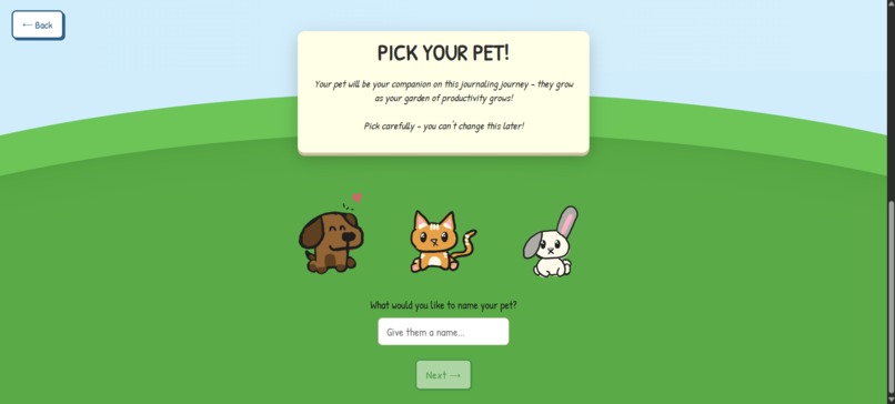 Journalise – screenshot 2