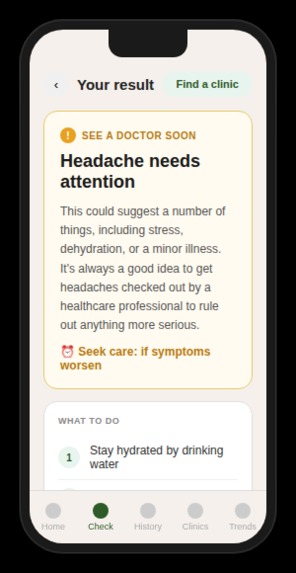 HealthBridge – screenshot 2