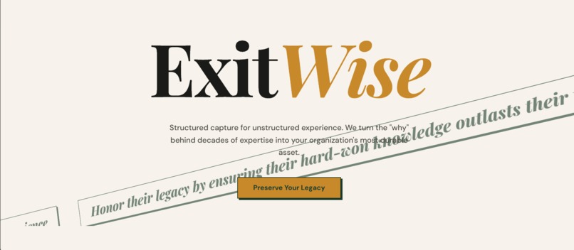 Exit Wise – screenshot 1