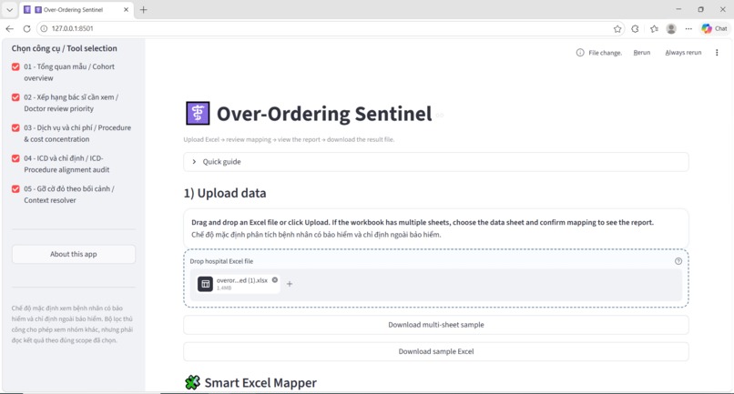 Over-Ordering Sentinel – screenshot 2