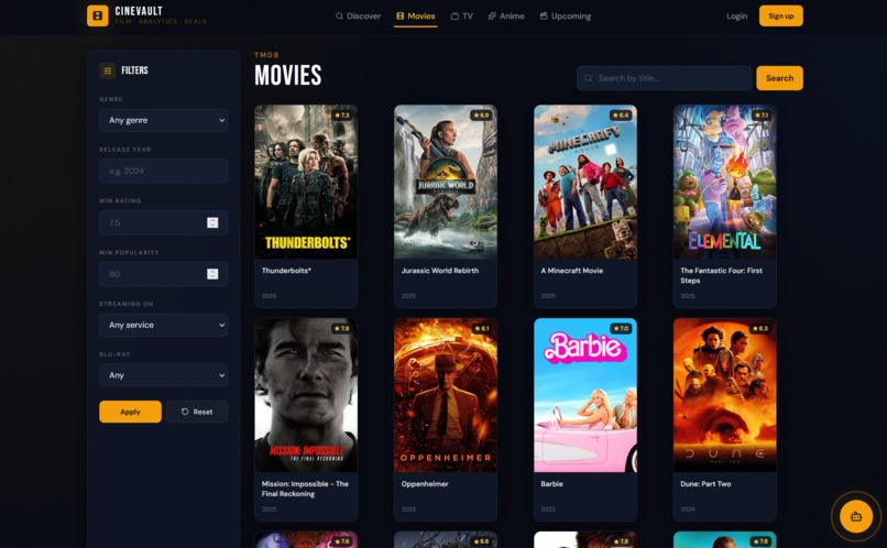 CineVault – screenshot 4