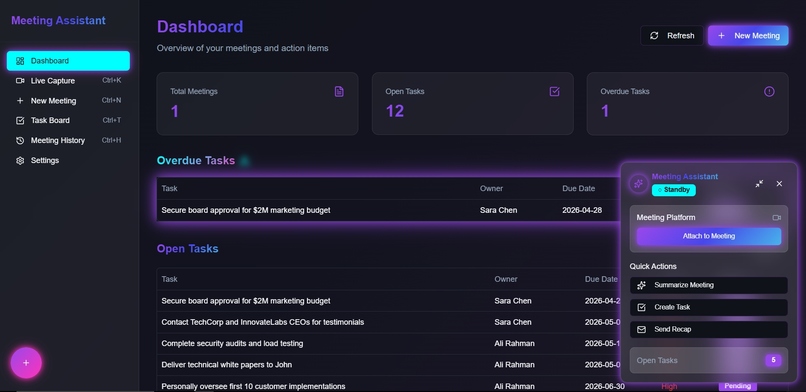 ActionFlow – screenshot 1