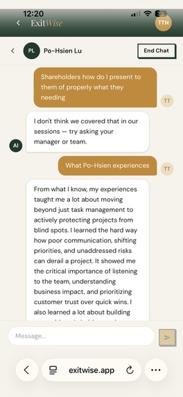 Exit Wise – screenshot 5