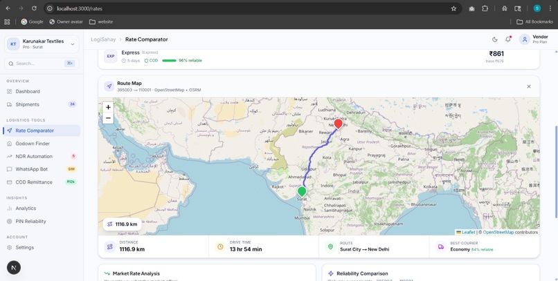 LogiSahay – screenshot 1