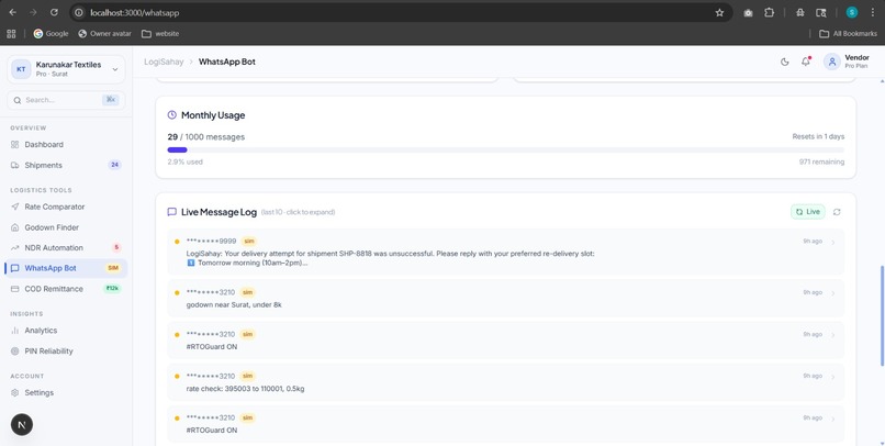 LogiSahay – screenshot 3
