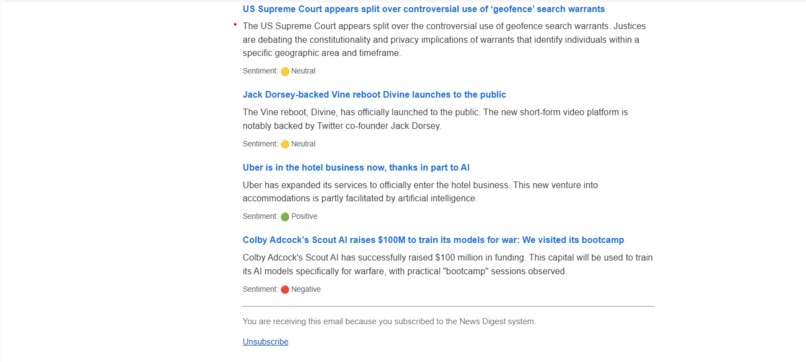 news-digest – screenshot 6