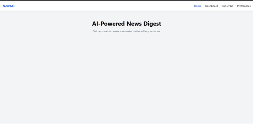 news-digest – screenshot 1