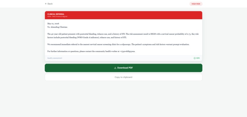ASHA - Adaptive Survivorship & Health Agent – screenshot 5