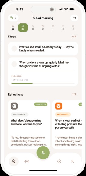 Lusaea — Therapy Companion Between Sessions – screenshot 4