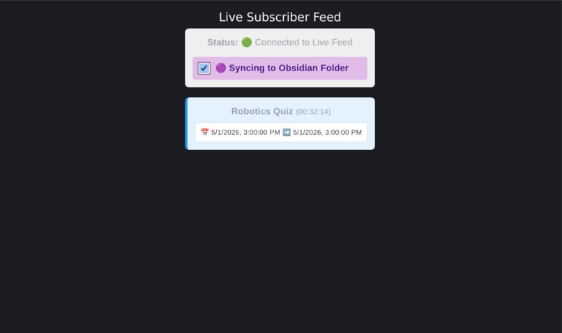 Obsidian Chad Announcer – screenshot 3