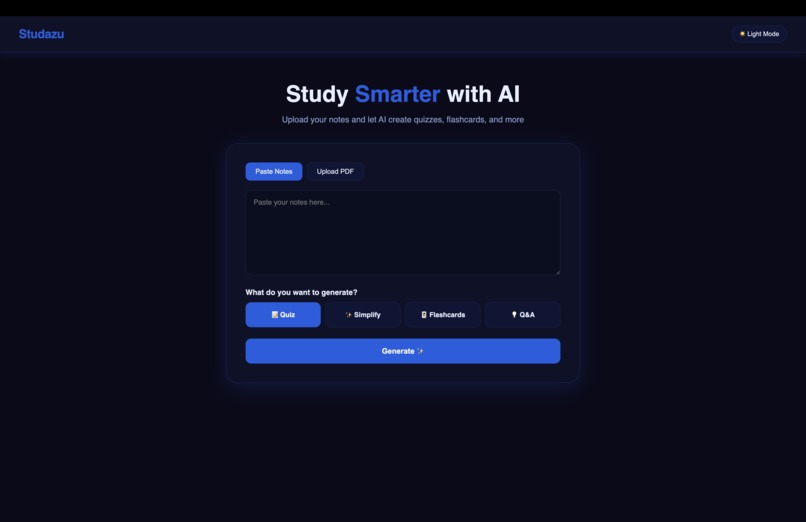 Studazu – screenshot 1