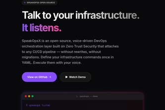 SpeakOpsX 
