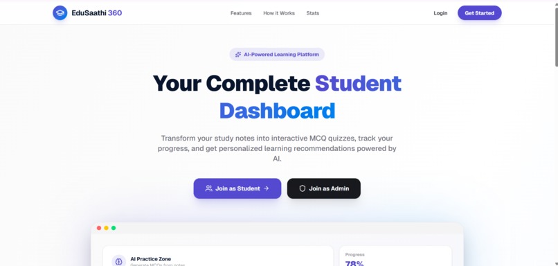 EduSaathi-360 – screenshot 1