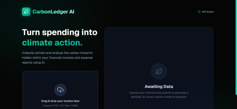 CarbonLedger AI – screenshot 3