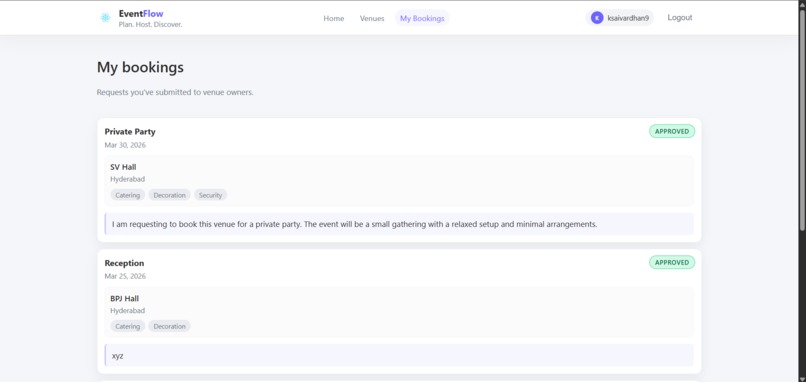 Planix– Venue Discovery & Booking Platform – screenshot 4