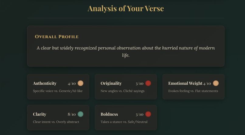 The Keating Scale – screenshot 1
