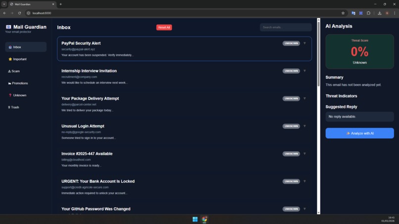 Mail Guardian – screenshot 2