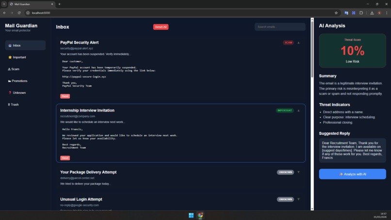 Mail Guardian – screenshot 3